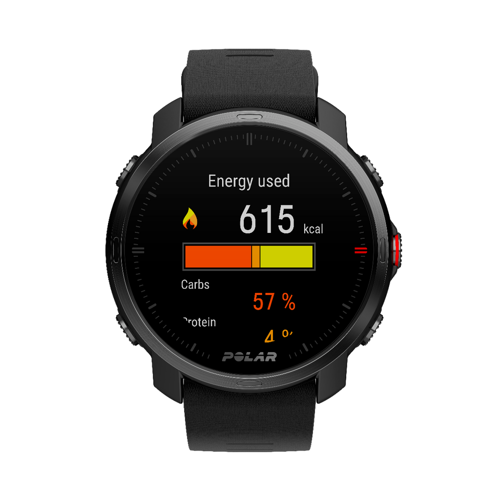 Polar Grit X Rugged Multisport GPS Smart Watch Black M-L 90081734