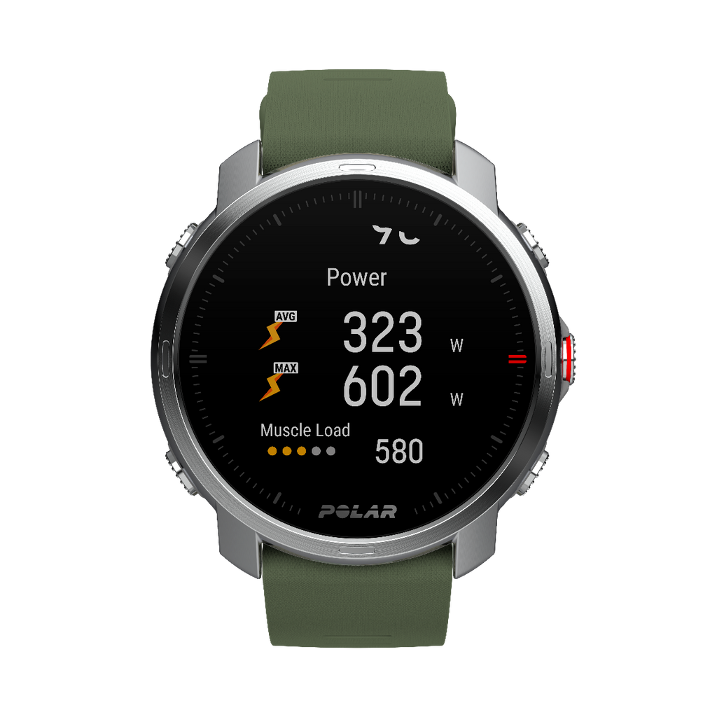 Polar Grit X Rugged Multisport GPS Smart Watch Green M-L 90081737