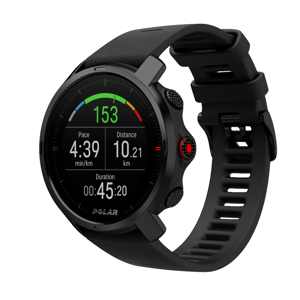 Polar Grit X Rugged Multisport GPS Smart Watch Black M-L 90081734