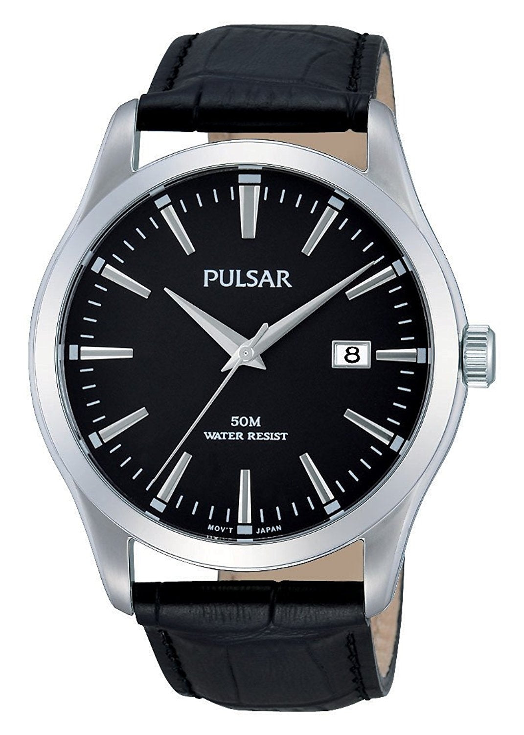 Pulsar Men's Watch XL Analogue Quartz Classic Leather PS9303X1 RRP £69.95