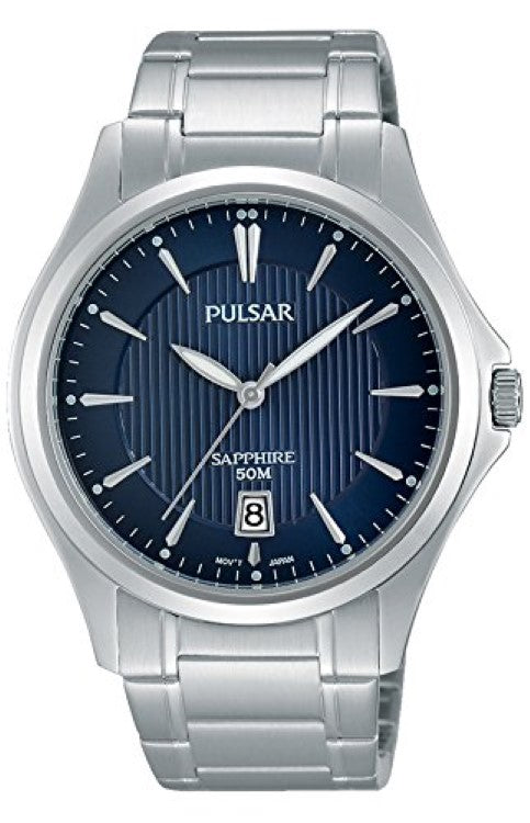 Pulsar Stainless Steel Quartz Analog for hombre-reloj ps9385 X 1