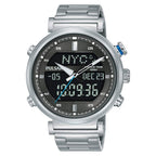 Pulsar Mens Digital & Analogue Watch with Stainless Steel Bracelet PZ4051X1
