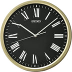 Cloc Wal Aur a Du Seiko Clocks QHA009G