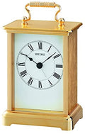 Seiko Clocks Gold Carriage Clock QHE093GDamaged Packaging