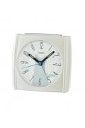 Seiko Cat Silhouette Alarm Clock With Quiet Sweep Hand QHE209W