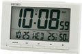 Seiko Clocks White Digital Alarm Clock QHL090W