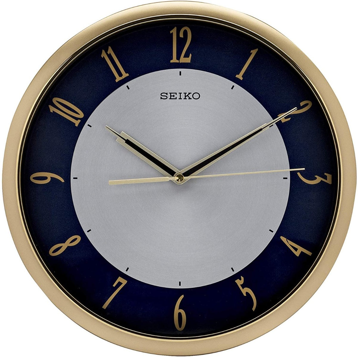 Seiko Wall Clock QXA753G with Quiet Sweep Second Hand