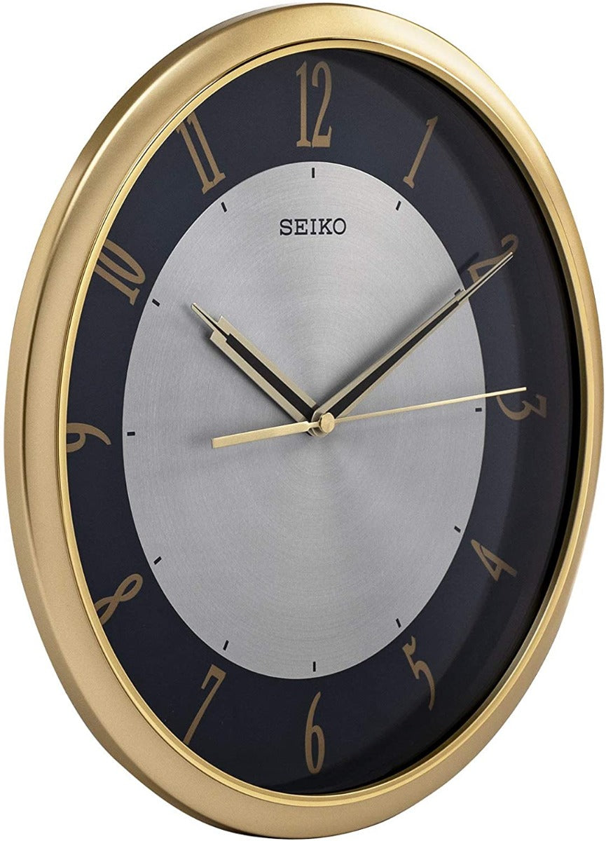 Seiko Wall Clock QXA753G with Quiet Sweep Second Hand