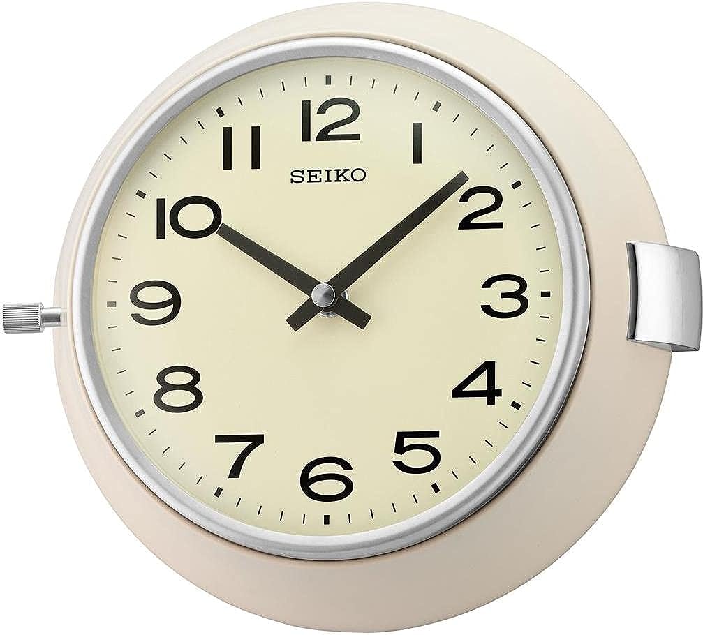 Seiko Clocks White Wall Clock QXA761W