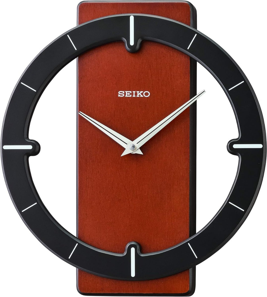 Seiko Clocks Wooden Wall Clock ‎QXA774Z