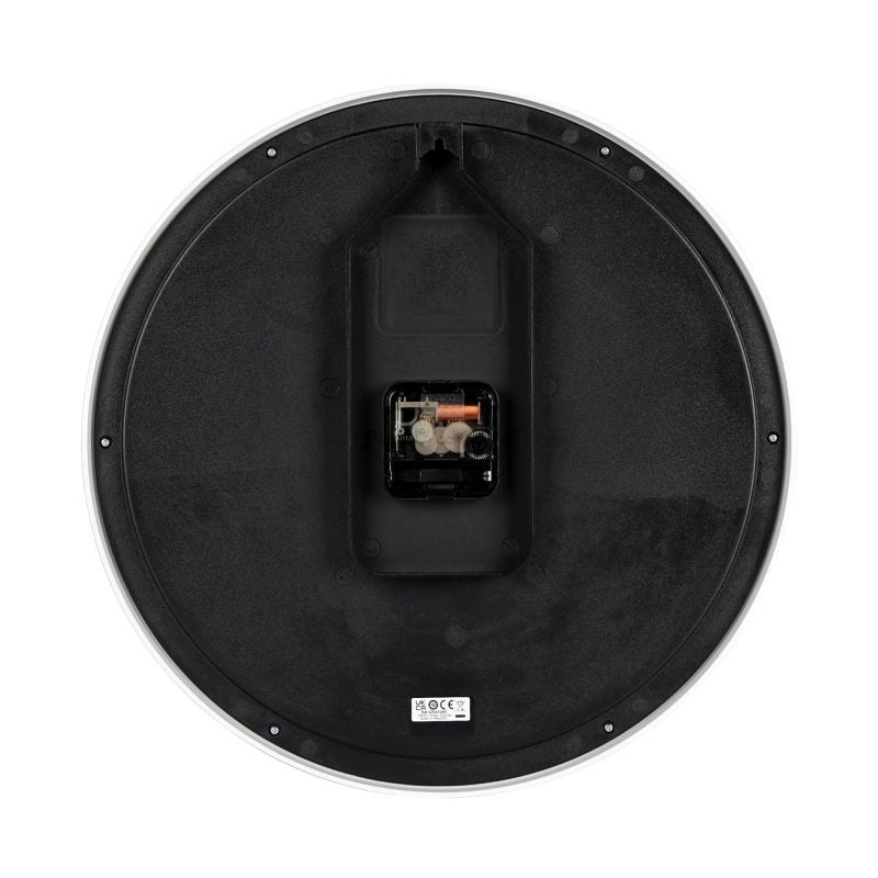 Seiko Wall Clock with Black Face and Black Case QXA835K