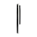 Seiko Wall Clock with Black Face and Black Case QXA835K