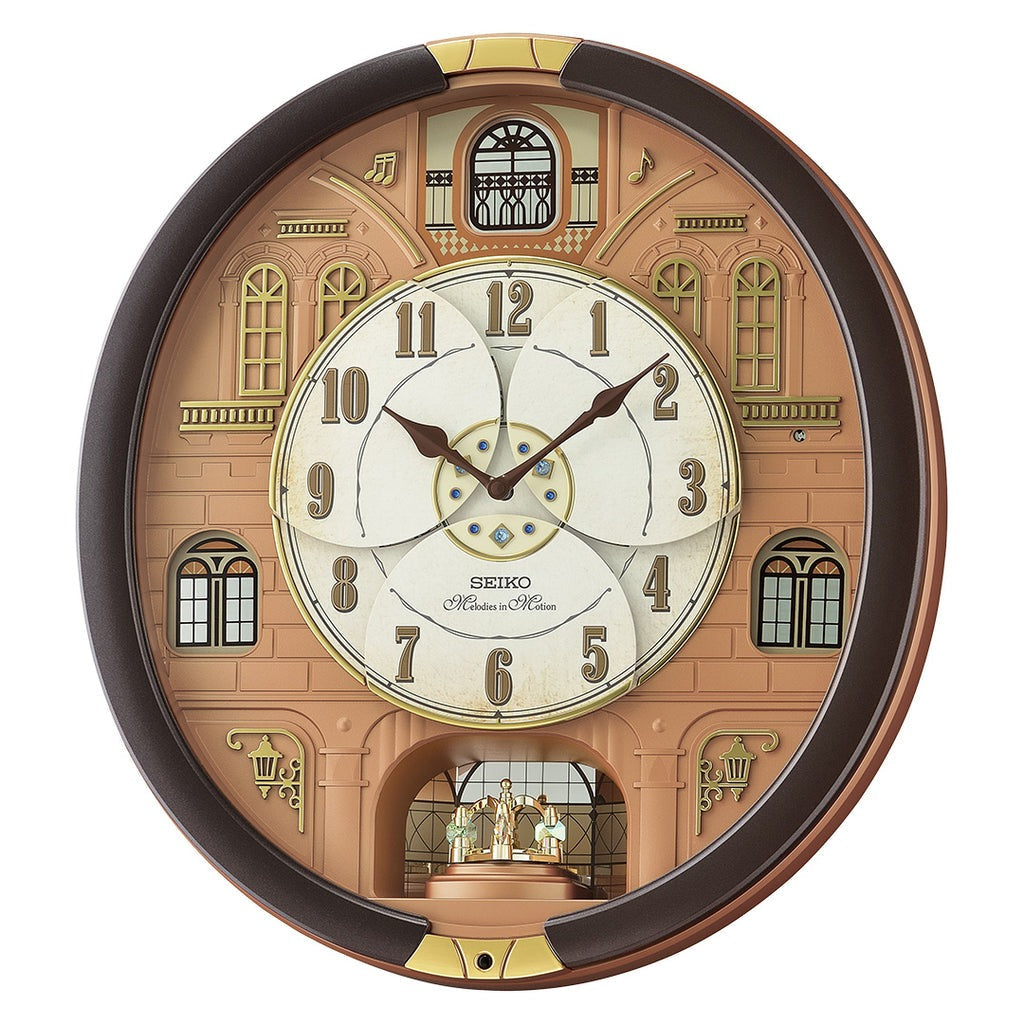 Seiko Melodies in Motion Wall Clock QXM601B