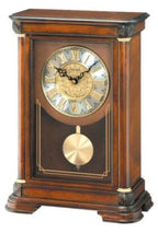 Seiko Wooden Pendulum Mantel Quartz Battery Clock with Westminster or Whittington Chime QXQ008B