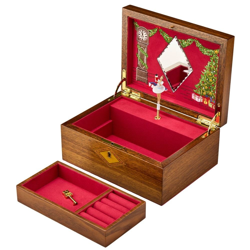 Wolf Nutcracker Ballet Musical Jewellery Box 190172