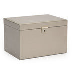 Wolf Palermo Large Jewellery Box Pewter 213078
