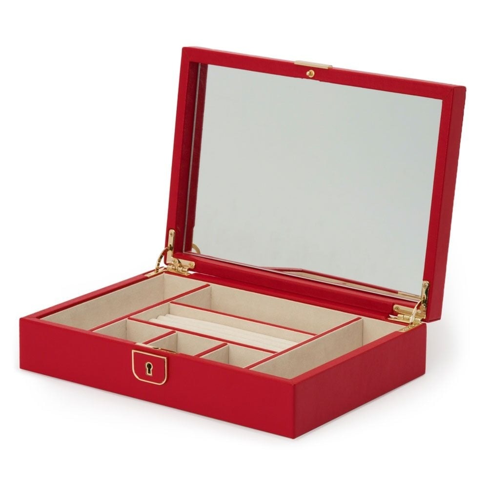 Wolf Palermo Medium Jewellery Box red 213272