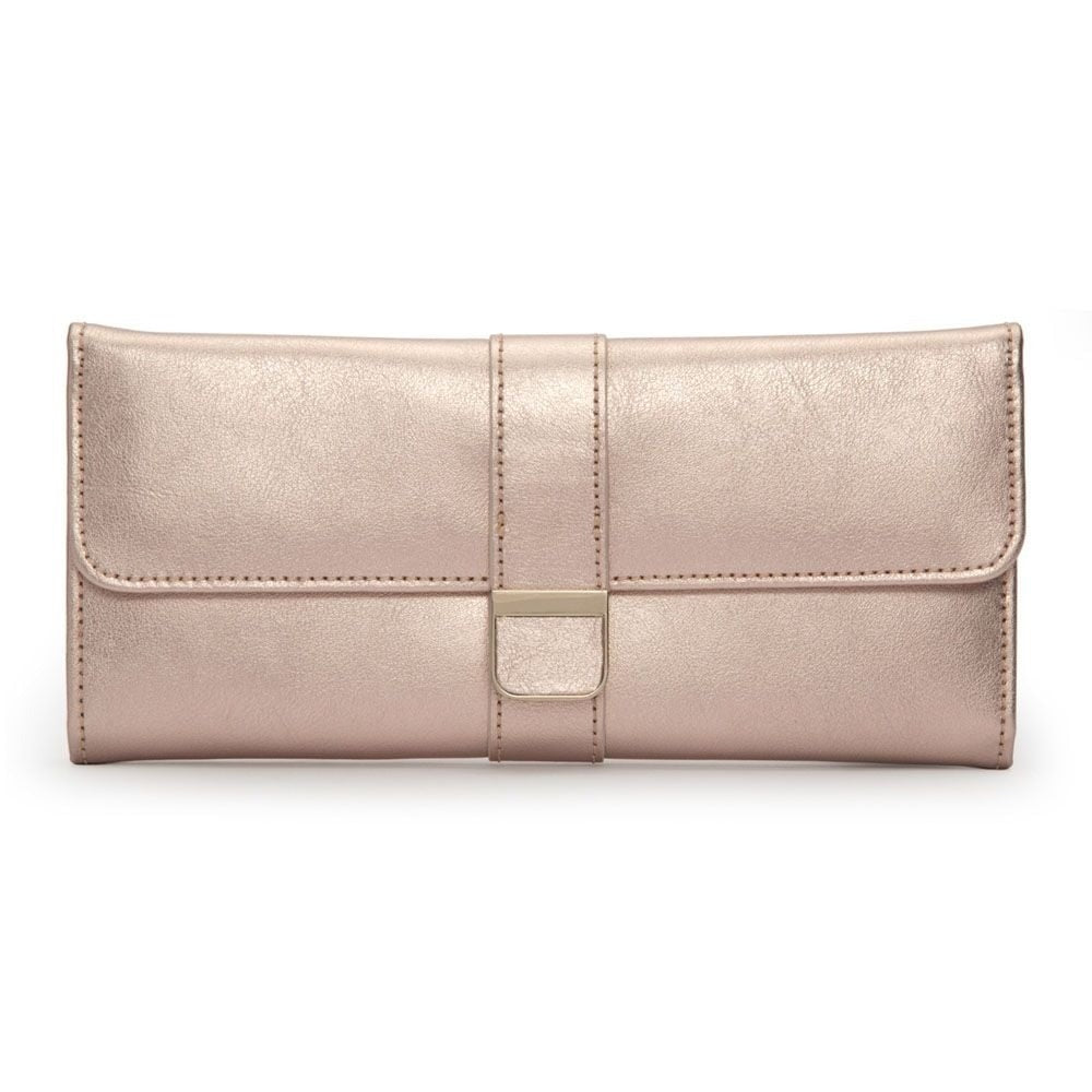 Wolf Palermo Large Jewellery Roll Rose Gold 213416