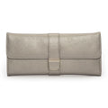 Wolf Palermo Large Jewellery Roll Pewter 213478