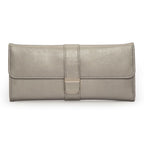 Wolf Palermo Large Jewellery Roll Pewter 213478