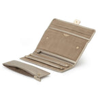 Wolf Palermo Large Jewellery Roll Pewter 213478