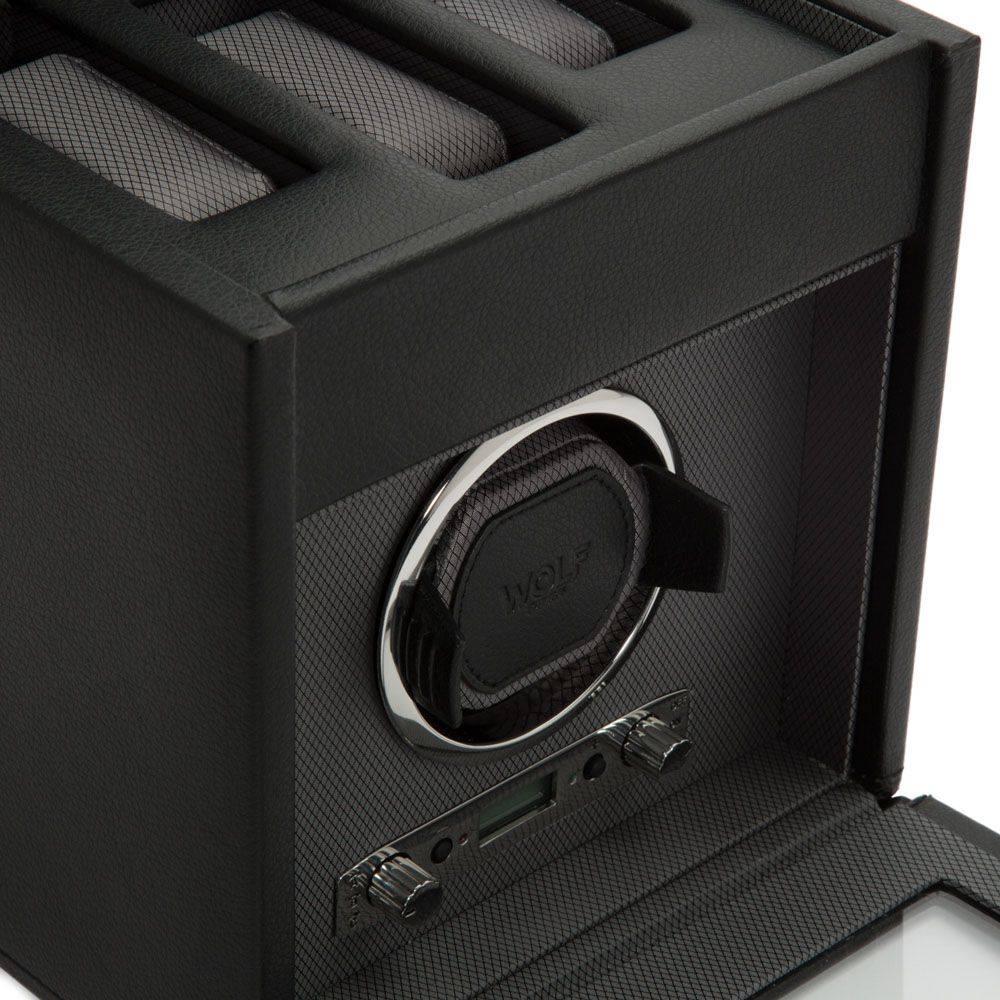 Wolf Viceroy Single Watch Winder with Storage 456102
