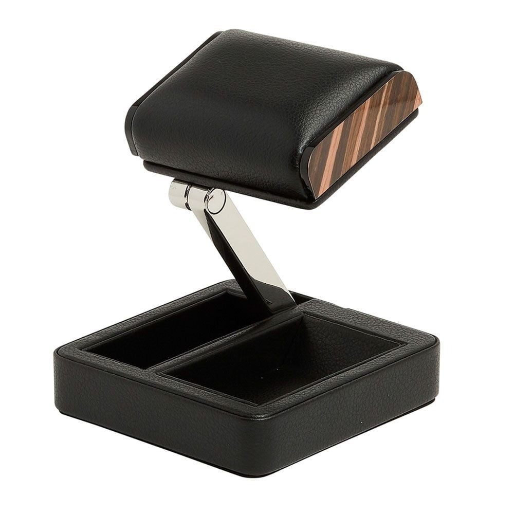 Wolf Roadster Single Travel Watch Stand Black 485202