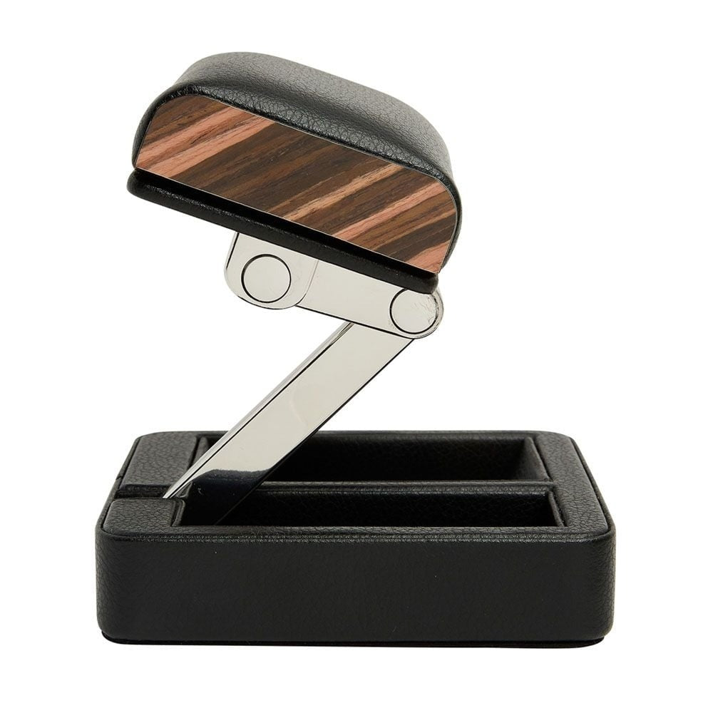 Wolf Roadster Single Travel Watch Stand Black 485202