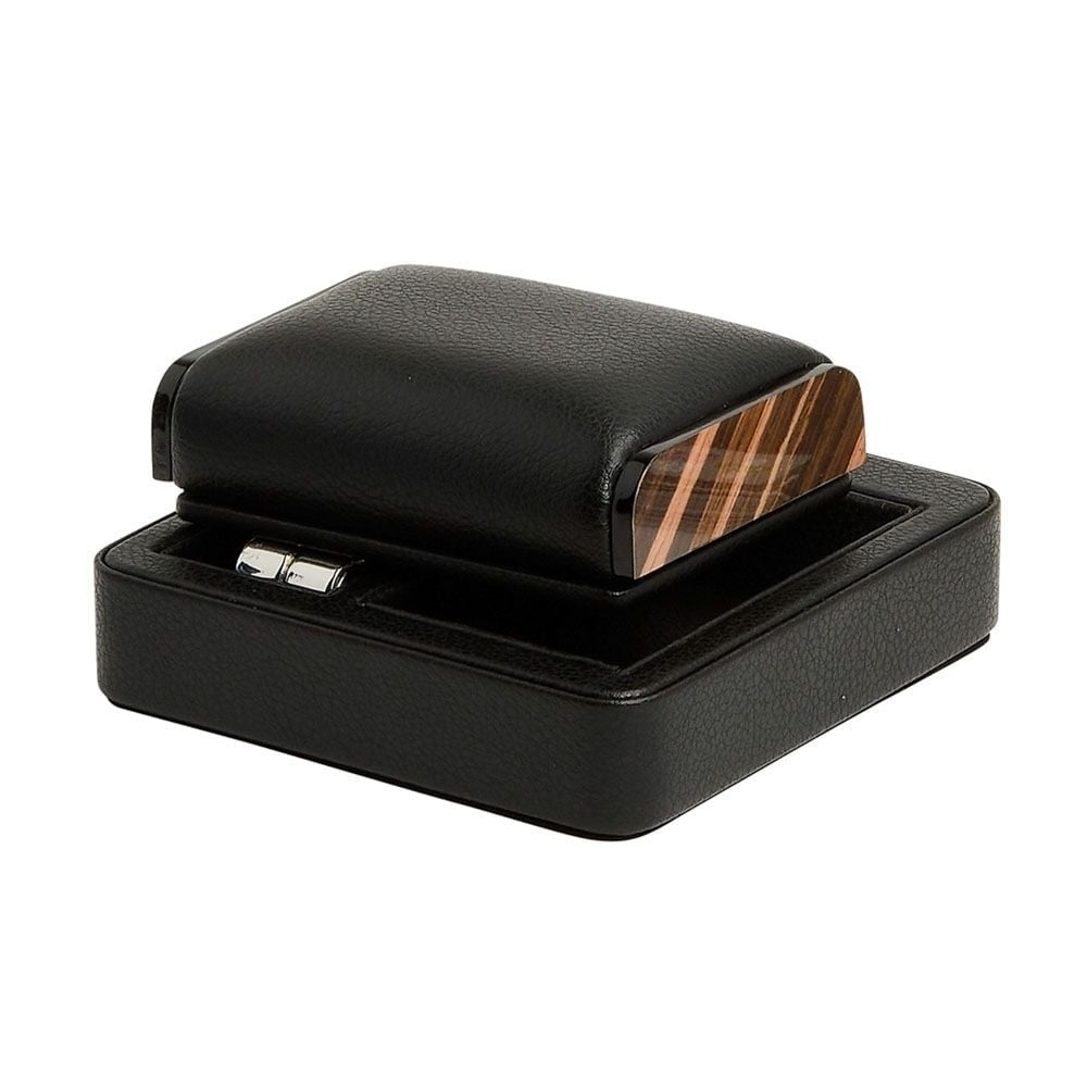 Wolf Roadster Single Travel Watch Stand Black 485202