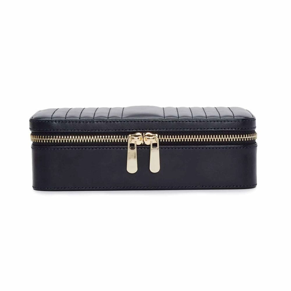 Wolf Maria Medium Zip Jewellery Case Navy 766317
