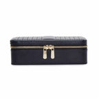 Wolf Maria Medium Zip Jewellery Case Navy 766317