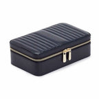 Wolf Maria Medium Zip Jewellery Case Navy 766317
