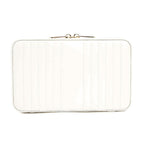 Wolf Maria Medium Zip Jewellery Case White 766353