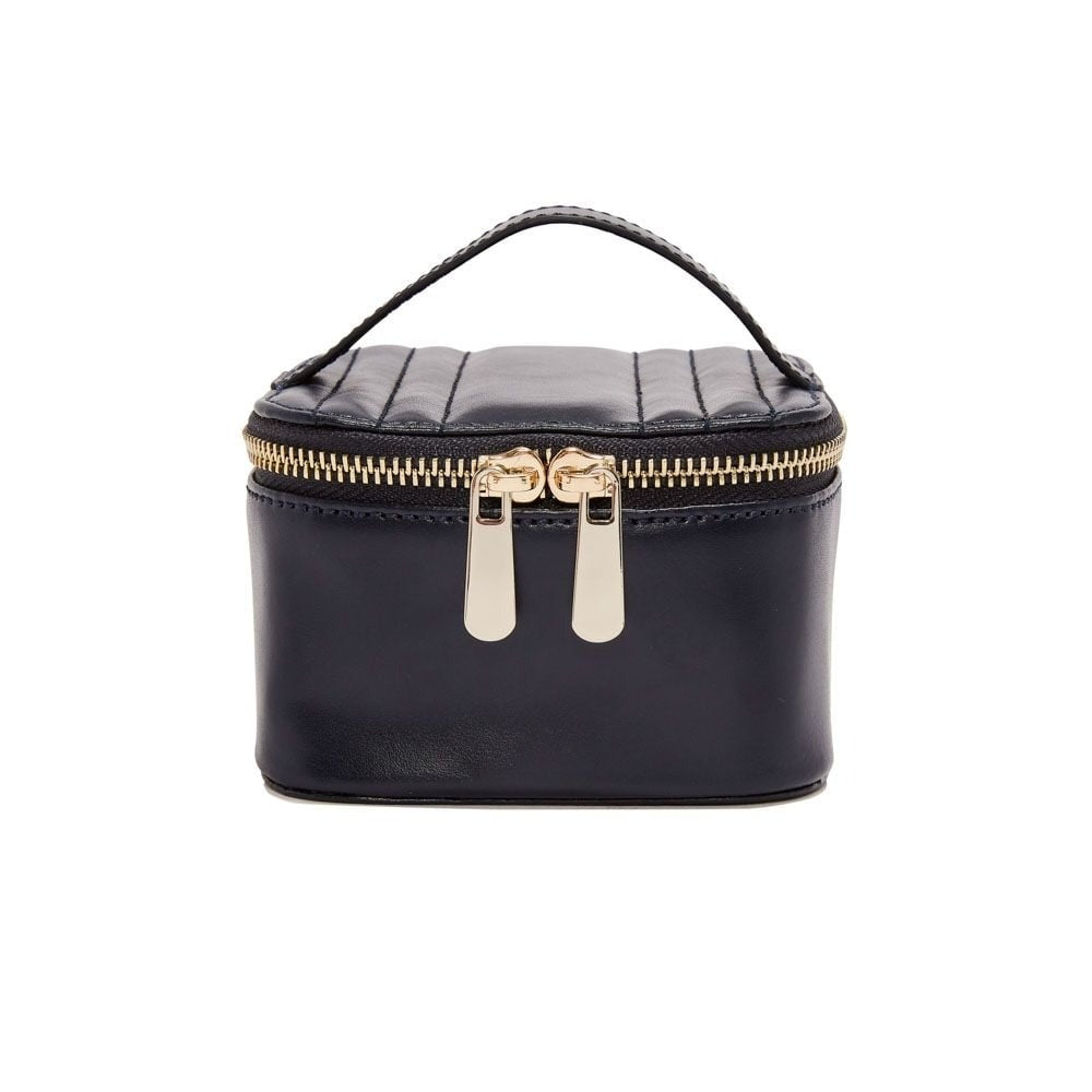 Wolf Maria Zip Jewellery Cube Navy 766517