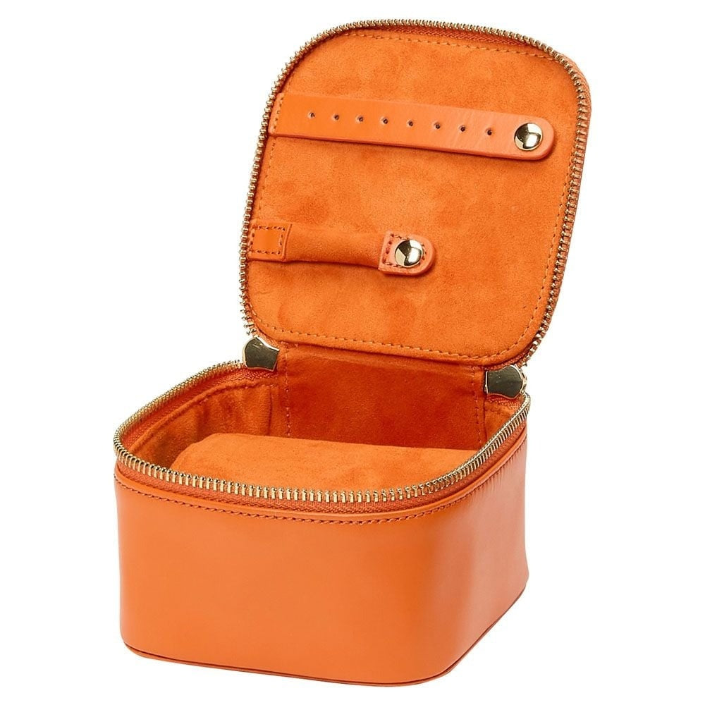 Wolf Maria Zip Jewellery Cube Tangerine 766539