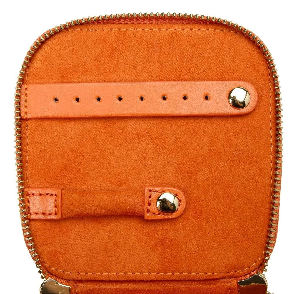 Wolf Maria Zip Jewellery Cube Tangerine 766539