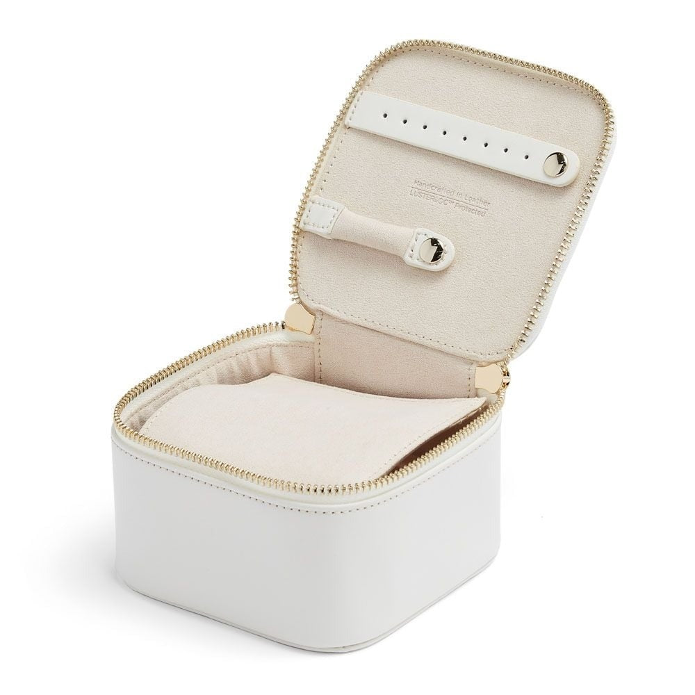 Wolf Maria Zip Jewellery Cube White 766553