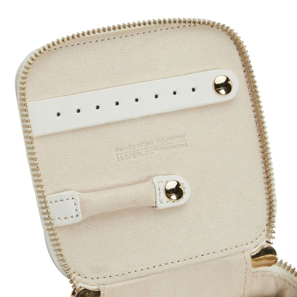 Wolf Maria Zip Jewellery Cube White 766553