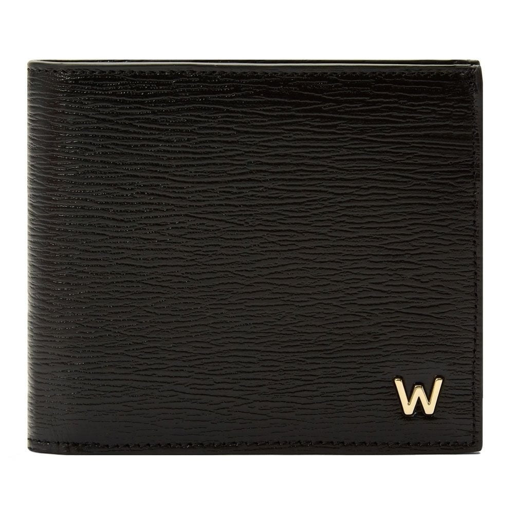 Wolf W Billfold and Coin Wallet Black 774102