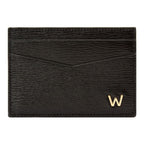 Wolf W Card Holder Black 774202