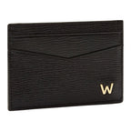 Wolf W Card Holder Black 774202