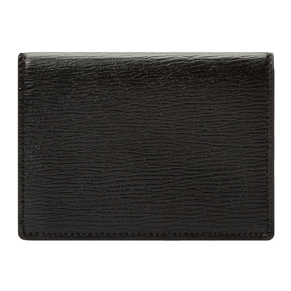 Wolf W Gusset Card Case Black 774402