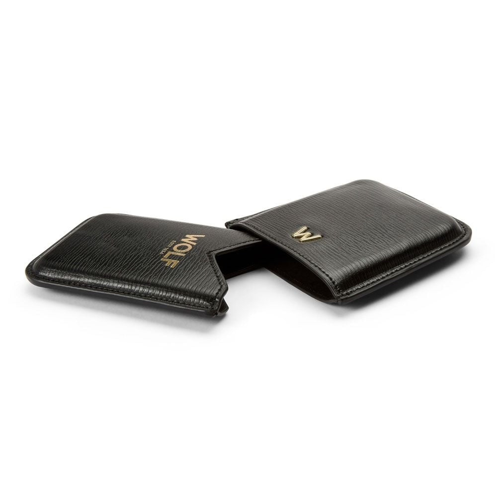 Wolf W Moulded Card Black 774502