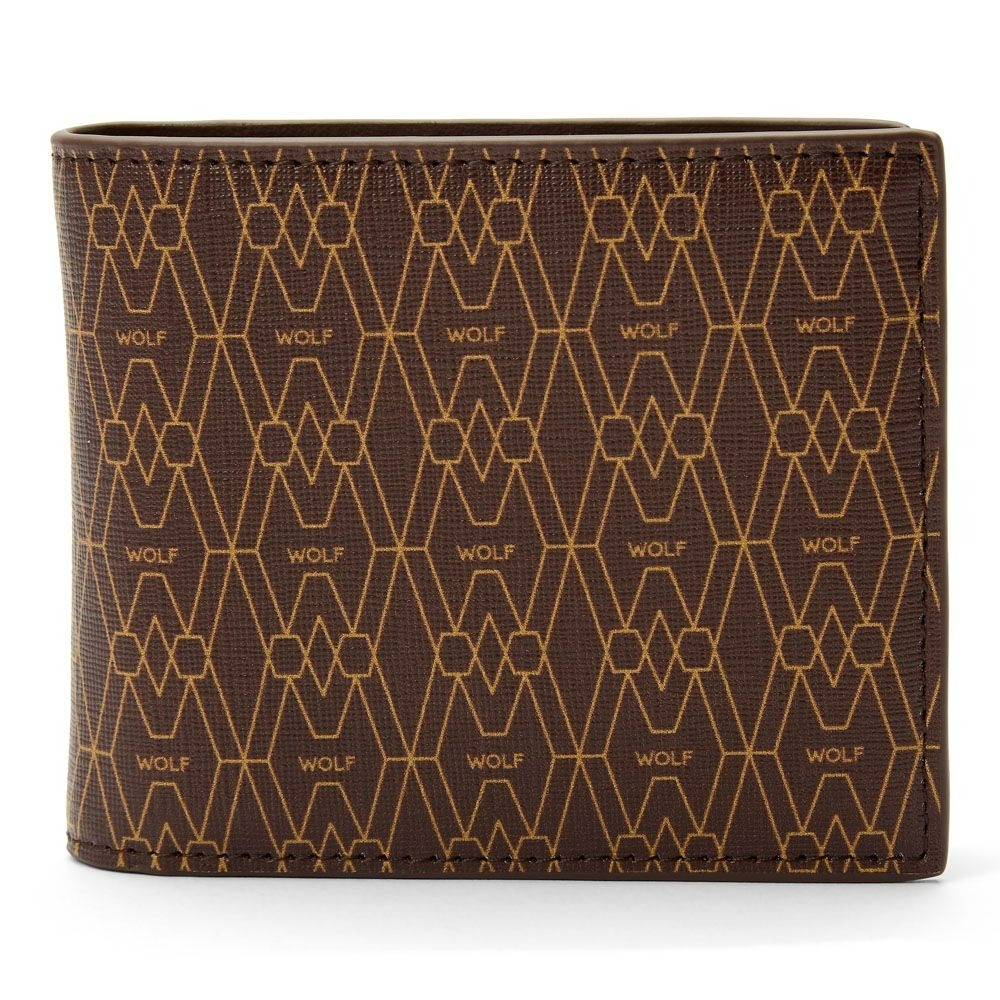 Wolf Signature Billfold Wallet Brown 776033