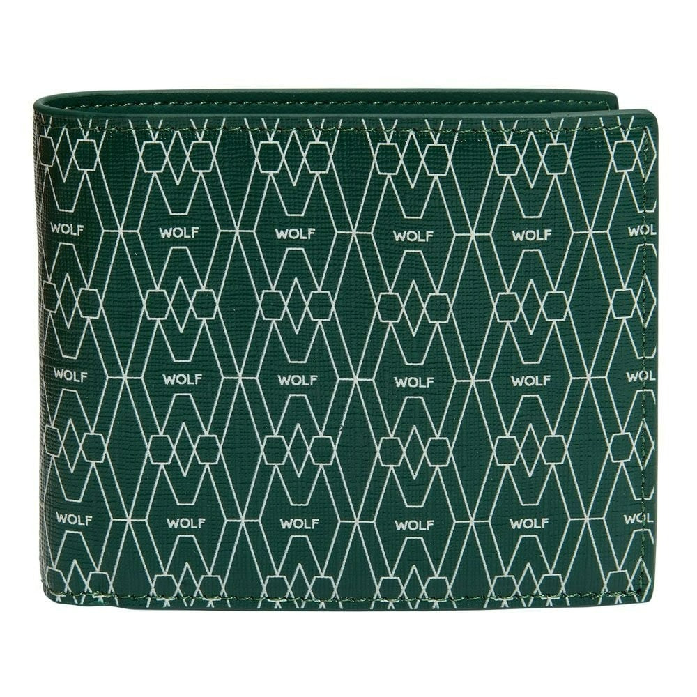 Wolf Signature Billfold and Coin Wallet Green 776130