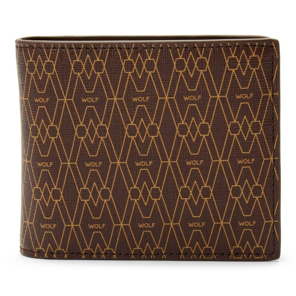 Wolf Signature Billfold and Coin Wallet Brown 776133