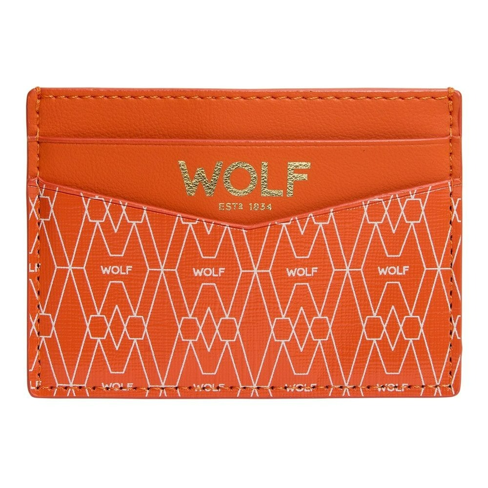 Wolf Signature Card Holder Orange 776239