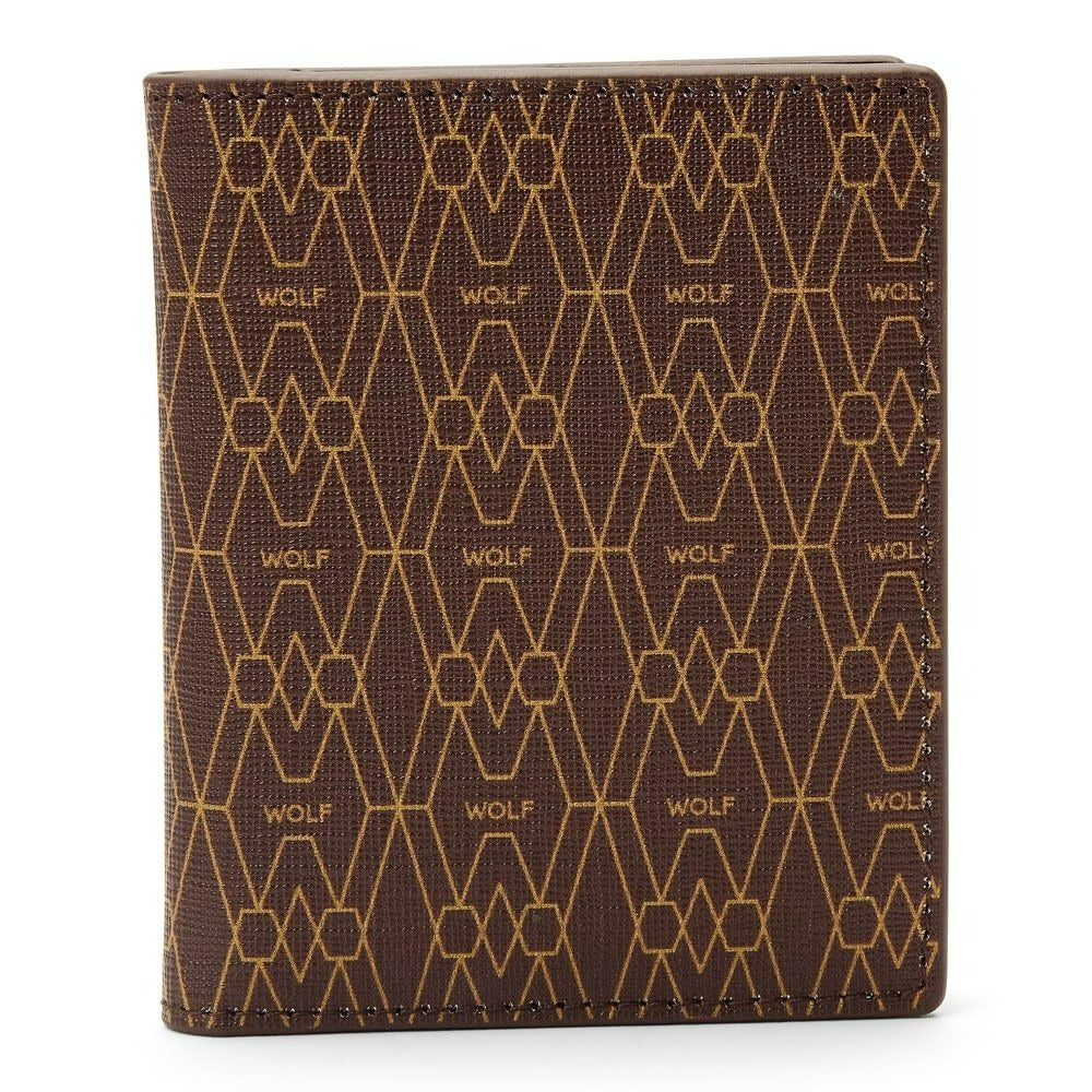 Wolf Signature ID Card Case Brown 776333
