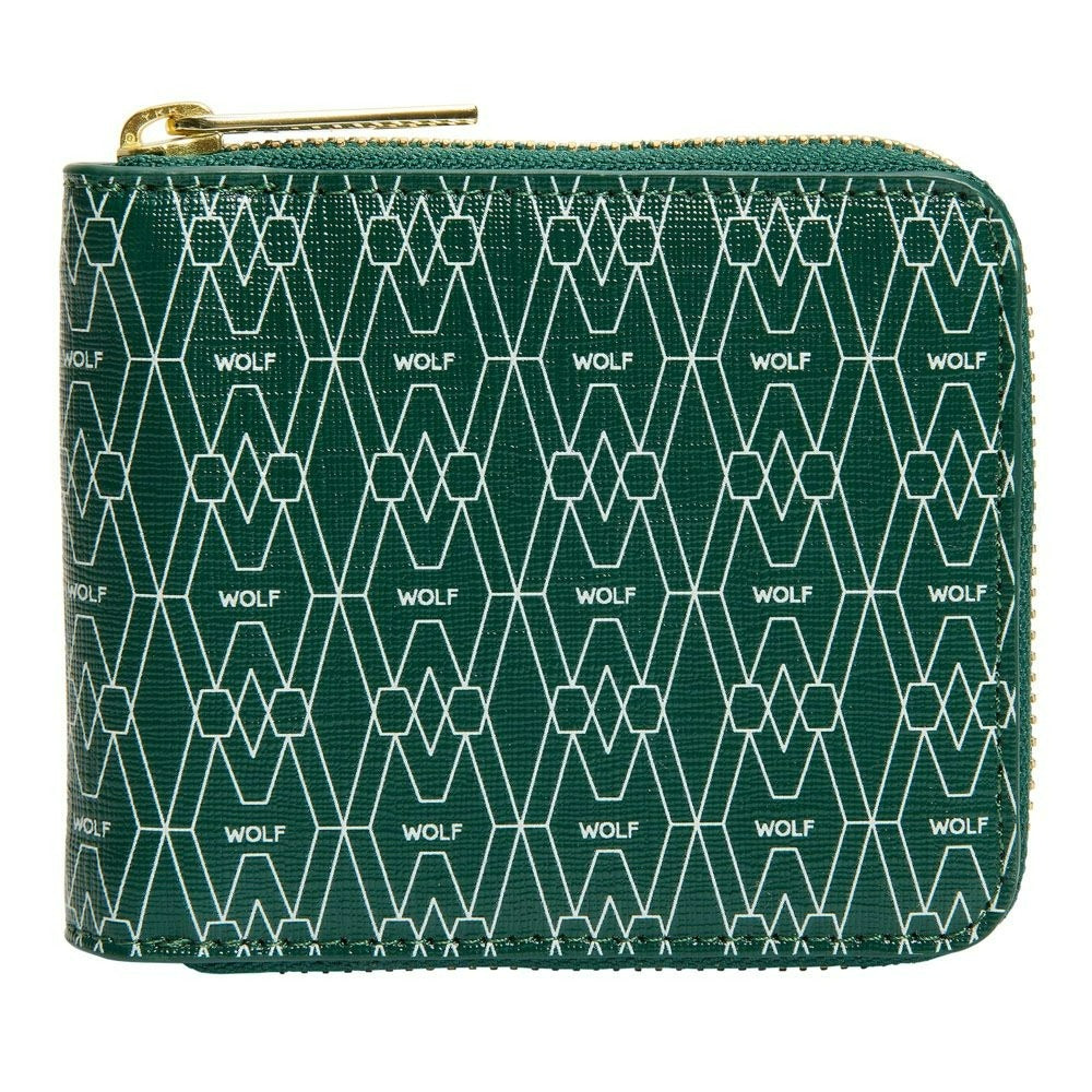 Wolf Signature Zip Wallet Green 776430