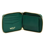 Wolf Signature Zip Wallet Green 776430